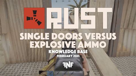 rust how much explo ammo for a sheet metal door|explosive ammo for sheet door.